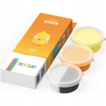 HEY CLAY FARM CHICK 3 TUBKI - widok 2 opakowania szczegoly zabawka kolekcja collectible