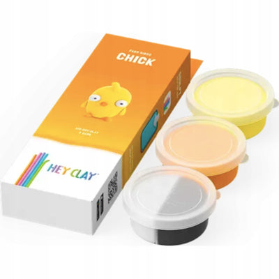 HEY CLAY FARM CHICK 3 TUBKI - widok 2 opakowania szczegoly zabawka kolekcja collectible