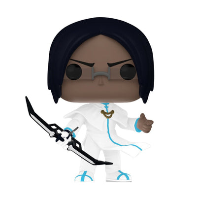 Funko POP ANIMATION BLEACH  URYU ISHIDA (GLOW - widok 2 opakowania tyl back box kolekcjonerska