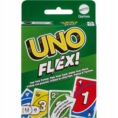 Zabawka GRA KARCIANA UNO FLEX! MATTEL GAMES GRA LOGICZNA R - kolekcjonerska premium zabawki Aseo dla dzieci