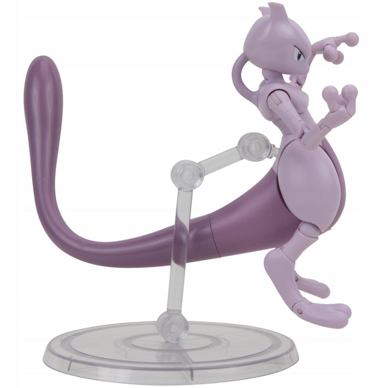 POKEMON SELECT ORYGINALNA  DELUXE MEWTWO - widok 5 opakowania szczegoly zabawka kolekcja
