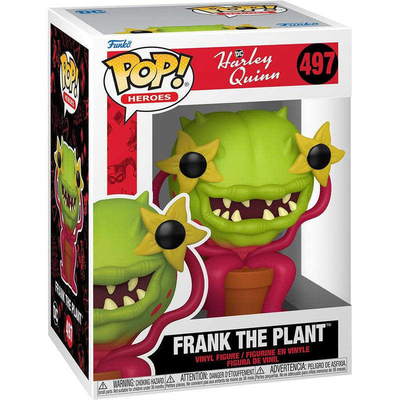 Figurka Funko POP HEROES DC COMICS HARLEY QUINN  FRANK THE PLAN - kolekcjonerska premium dla fanow kolekcjoner