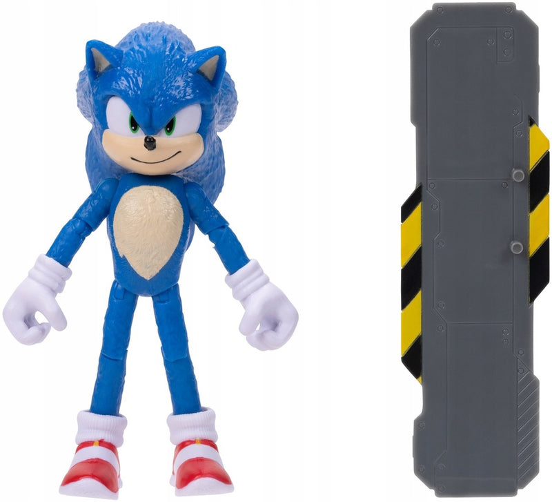 SONIC THE HEDGEHOG 2 SEGA  SONIC 10cm JA - widok 3 opakowania szczegoly zabawka kolekcja