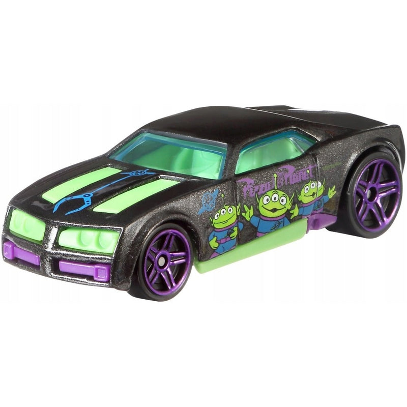 HOT WHEELS TOY STORY CHARACTER CARS ALIE - widok 2 opakowania szczegoly zabawka kolekcja