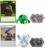 BAKUGAN BAKU-TIN ZŁOTY POJEMNIK METALOWE - widok 3 opakowania szczegoly zabawka kolekcja