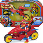 Zabawka POWER PLAYERS ZESTAW POJAZD I  AXEL 14cm - kolekcjonerska premium zabawki Aseo dla dzieci