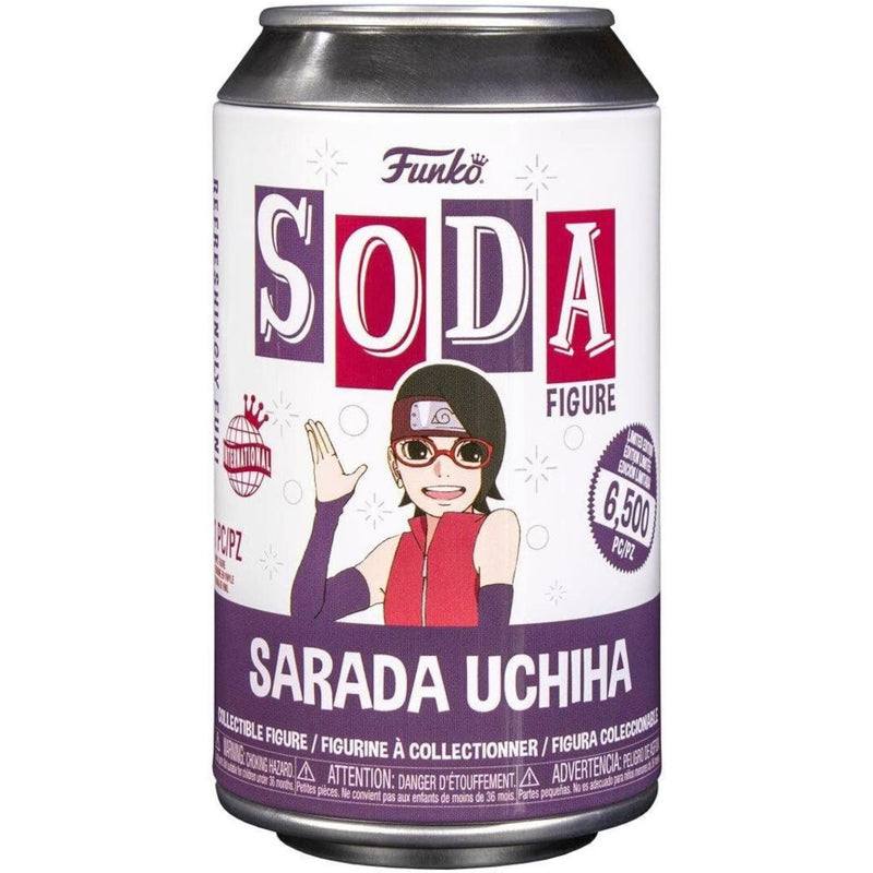 Funko POP FUNKO SODA FIGURE  BORUTO SARADA UCHIHA - widok 3 tyl opakowania box kolekcjonerska