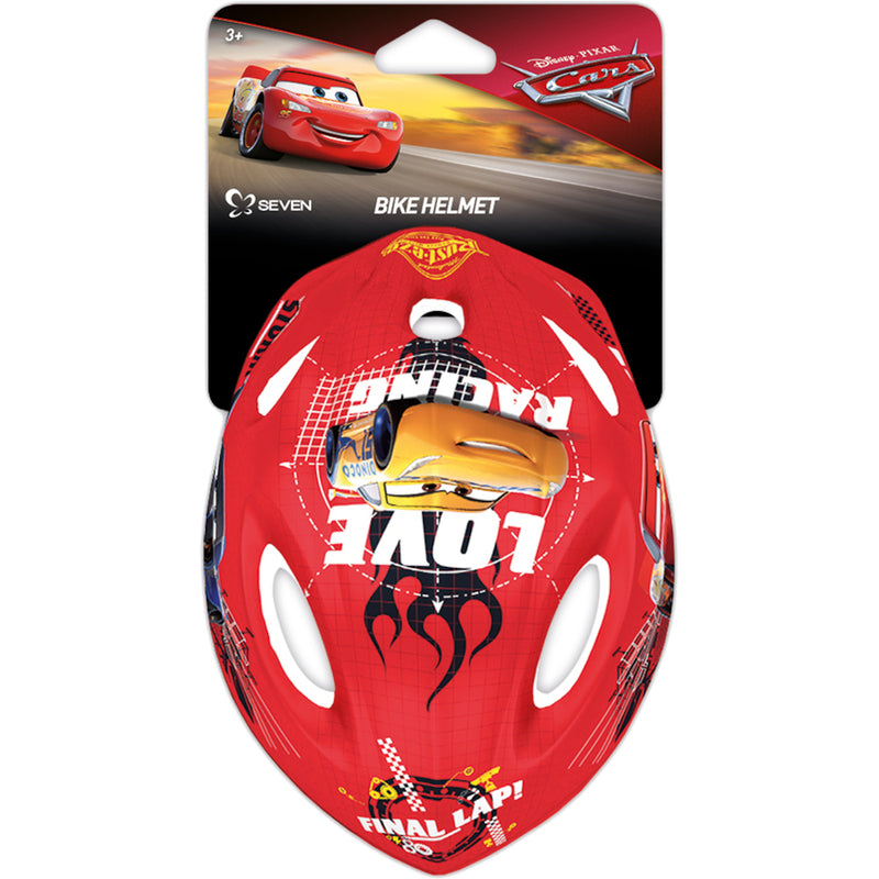 KASK ROWEROWY DZIECIĘCY AUTA CARS 3 ROZM - widok 2 opakowania szczegoly zabawka kolekcja