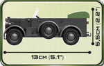 COBI WWII HISTORICAL COLLECTION 1937 HOR - widok 4 opakowania szczegoly zabawka kolekcja