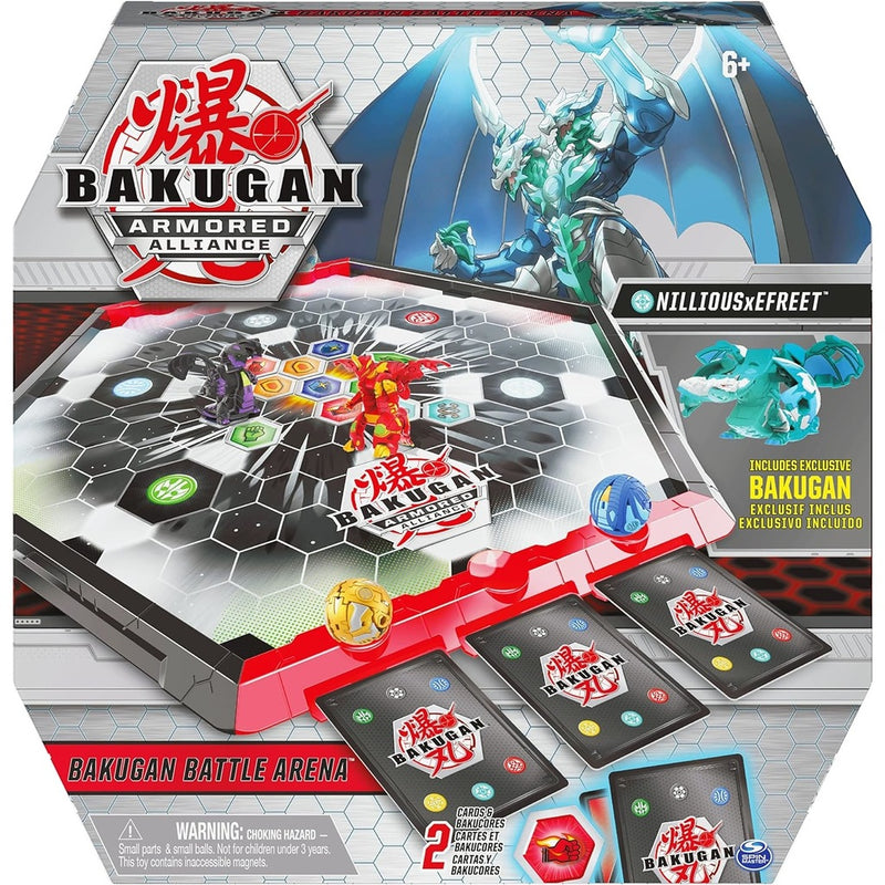 Zabawka BAKUGAN ARMORED ALLIANCE ZESTAW BATTLE ARENA + HAO - kolekcjonerska premium zabawki Aseo dla dzieci