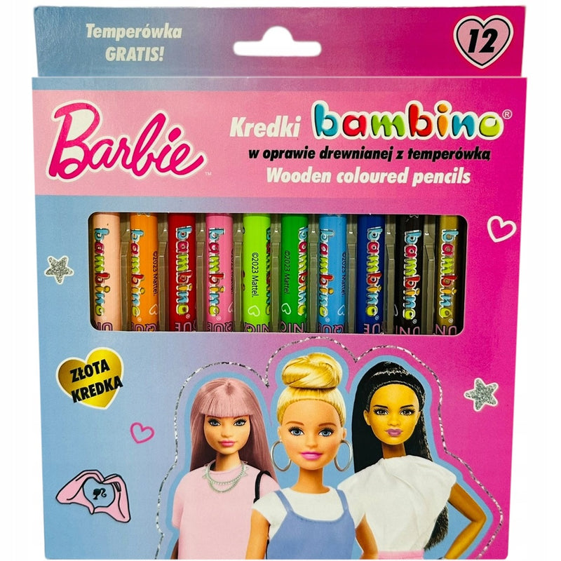 Zabawka KREDKI BAMBINO JUMBO GRUBE W DREWNIANEJ OPRAWIE Z  - kolekcjonerska St. Majewski premium dla dzieci