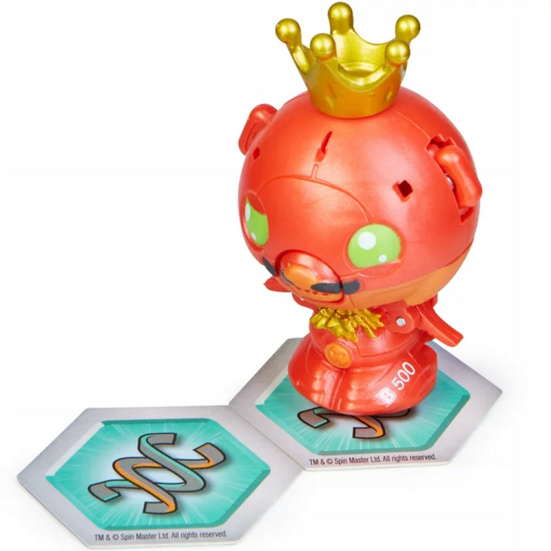 BAKUGAN CZERWONY PYRUS KING CUBBO SPIN M - widok 4 opakowania szczegoly zabawka kolekcja