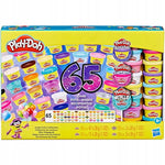 Zabawka PLAY-DOH MEGA PAKA XXL CIASTOLINA ZESTAW 65 TUB EL - kolekcjonerska premium zabawki Aseo dla dzieci