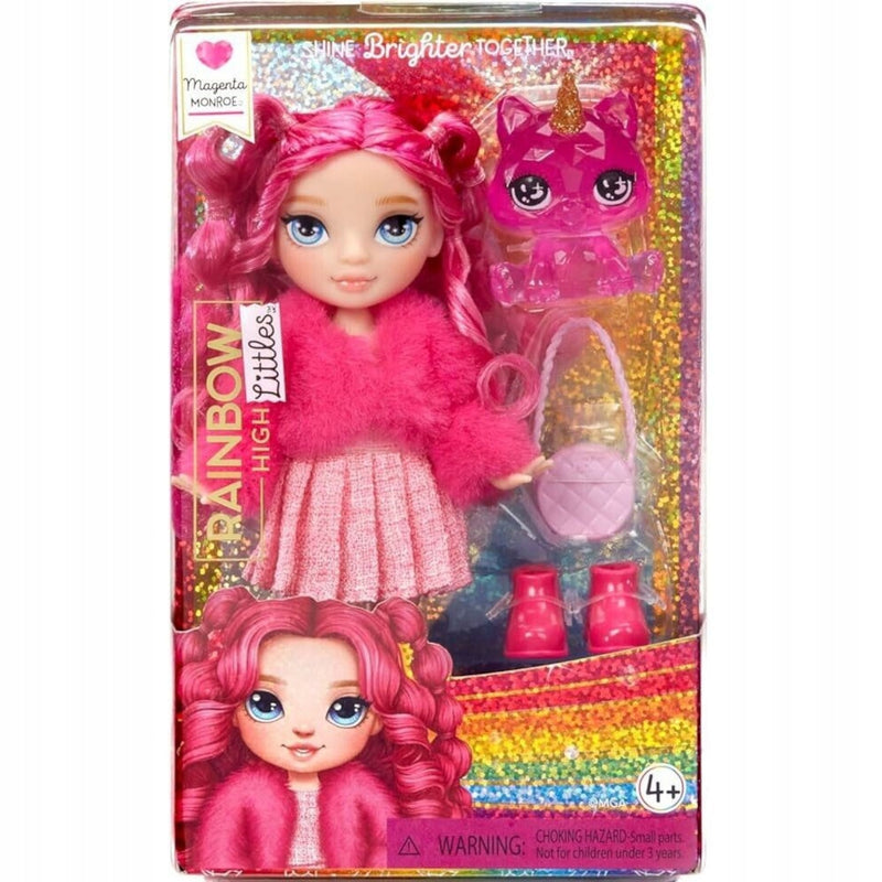 Zabawka RAINBOW HIGH LITTLES DOLLS LALKA MAGENTA MONROE (P - kolekcjonerska premium zabawki Aseo dla dzieci