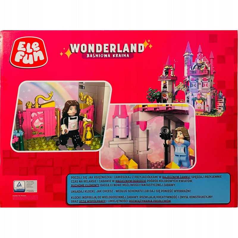 KLOCKI ELEFUN XXL WONDERLAND BAŚNIOWA KR - widok 2 opakowania szczegoly zabawka kolekcja