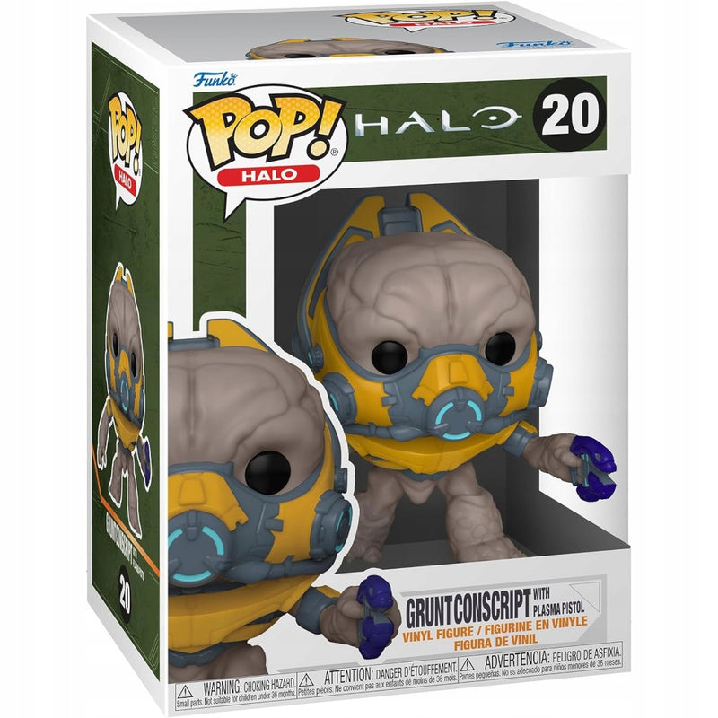 Figurka Funko POP HALO INFINITE SERIES GRUNT CONSCRIPT WITH PLA - kolekcjonerska premium dla fanow kolekcjoner