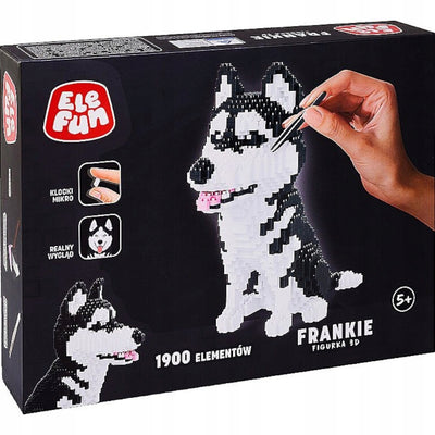 Zabawka KLOCKI ELEFUN FRANKIE  3D CB735141 - kolekcjonerska premium zabawki Aseo dla dzieci
