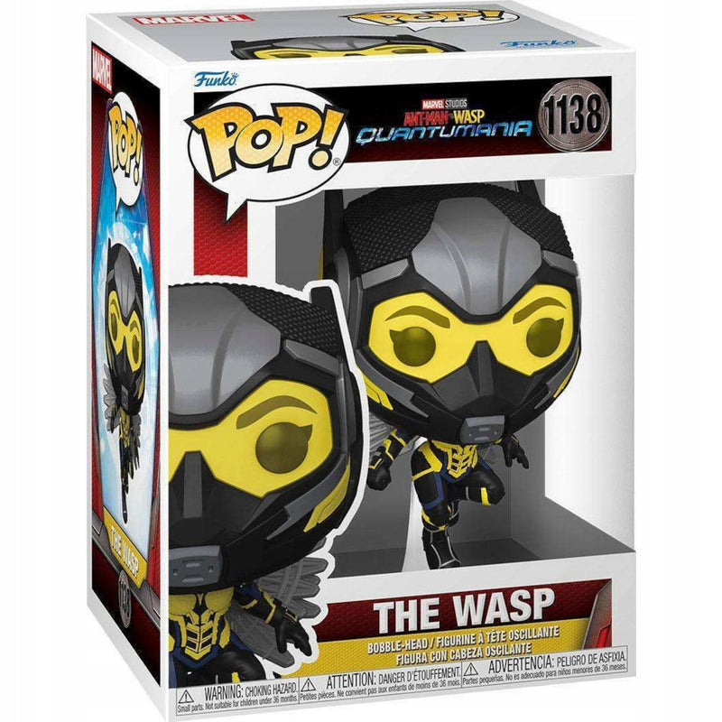 Figurka Funko POP The Wasp - Ant-Man Quantumania Bobble-Head - kolekcjonerska Hope van Dyne MCU 2023