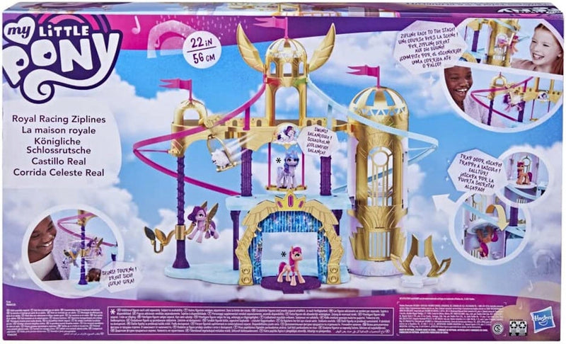 MY LITTLE PONY KUCYKOWY ZAMEK + PRINCESS - widok 4 opakowania szczegoly zabawka kolekcja