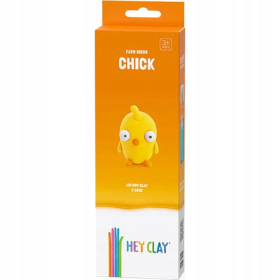 Zabawka HEY CLAY FARM CHICK 3 TUBKI - kolekcjonerska premium zabawki Aseo dla dzieci