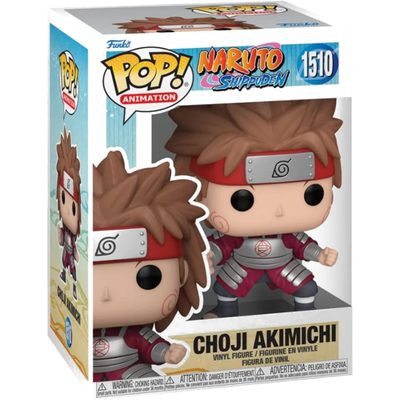 Figurka Funko POP Choji Akimichi - Naruto Shippuden anime - kolekcjonerski Team Asuma Expansion Jutsu chips