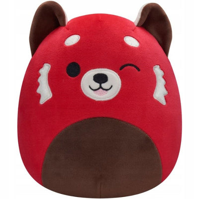 Zabawka SQUISHMALLOWS MIĘKKA MASKOTKA PLUSZAK PLUSH CZERWO - kolekcjonerska Jazwares premium dla dzieci fanow