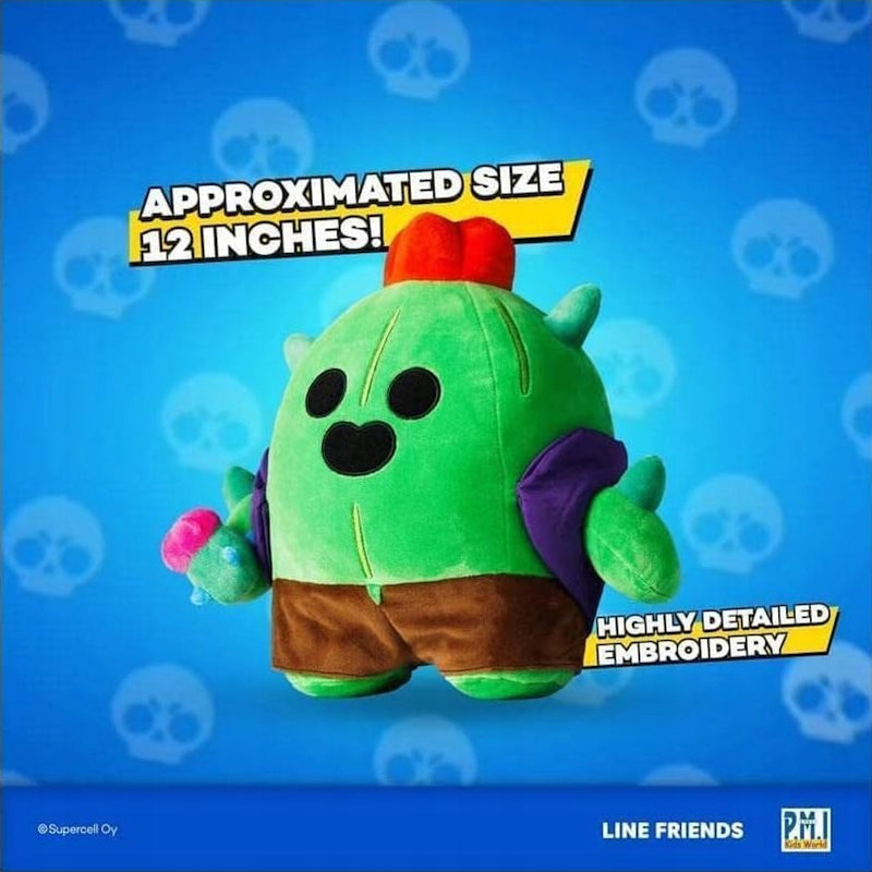 BRAWL STARS ORYGINALNA MIĘKKA MASKOTKA P - widok 4 opakowania szczegoly zabawka kolekcja