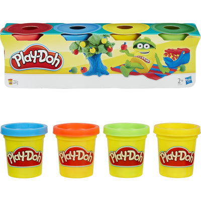Play-Doh Ciastolina Kolorowa Zestaw Tub Mix Kolorów Hasbro 4-Pak 224g