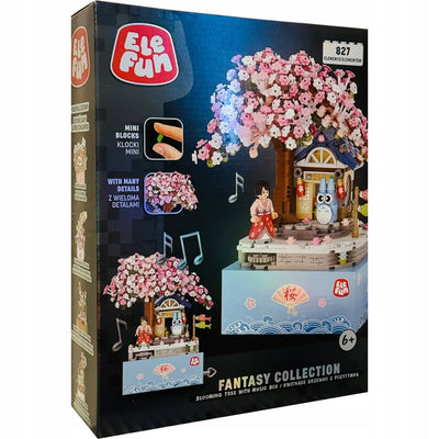 Zabawka KLOCKI ELEFUN FANTASY COLLECTION BLOOMING TREE WIT - kolekcjonerska premium zabawki Aseo dla dzieci