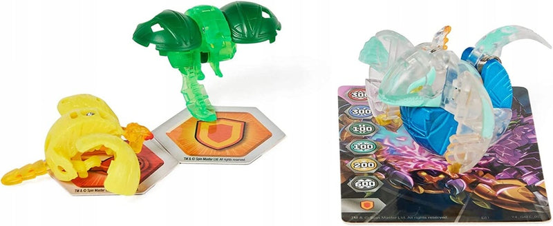 BAKUGAN EVOLUTIONS METAL DIAMOND WARRIOR - widok 3 opakowania szczegoly zabawka kolekcja