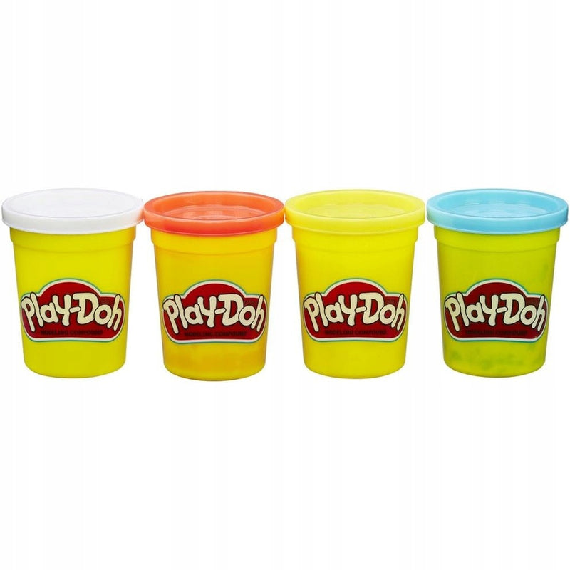 PLAY-DOH CIASTOLINA KOLOROWA ZESTAW TUB  - widok 3 opakowania szczegoly zabawka kolekcja