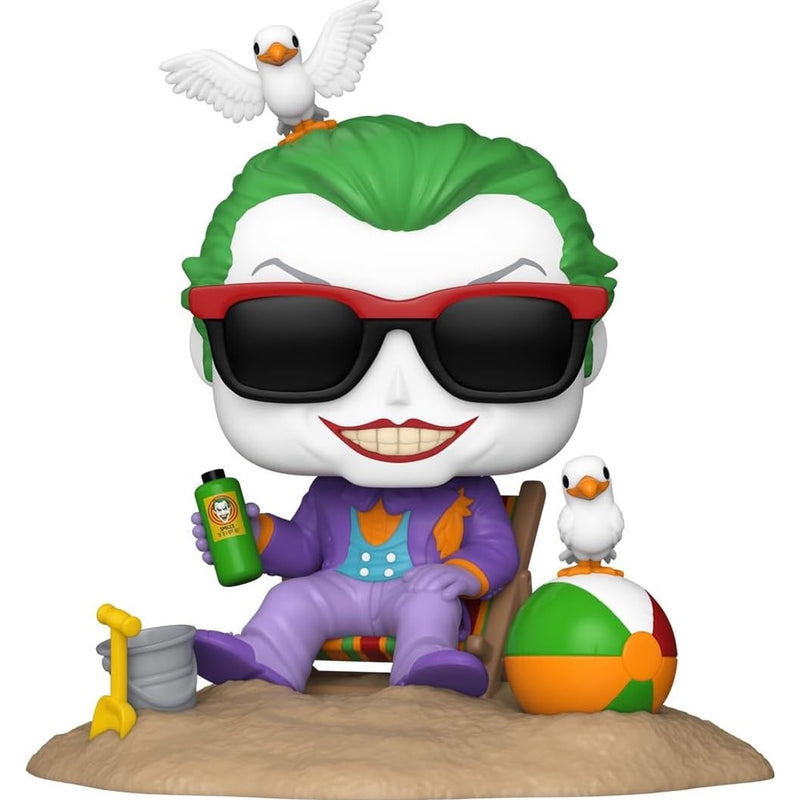 Funko POP DELUXE DC BATMAN   THE JOKER ON THE - widok 3 opakowania tyl back box kolekcjonerska