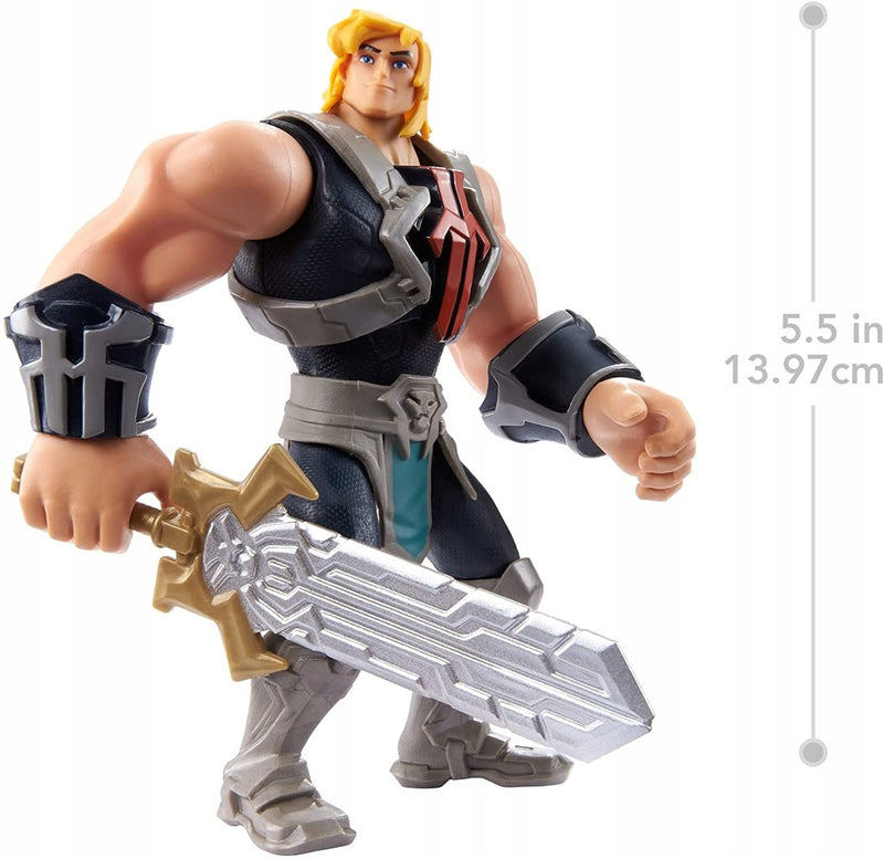 HE-MAN WŁADCY WSZECHŚWIATA RUCHOMA  MATT - widok 4 opakowania szczegoly zabawka kolekcja