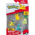 Zabawka POKEMON BATTLE FIGURE MULTIPACK JOHTO PIKACHU CYND - kolekcjonerska premium zabawki Aseo dla dzieci