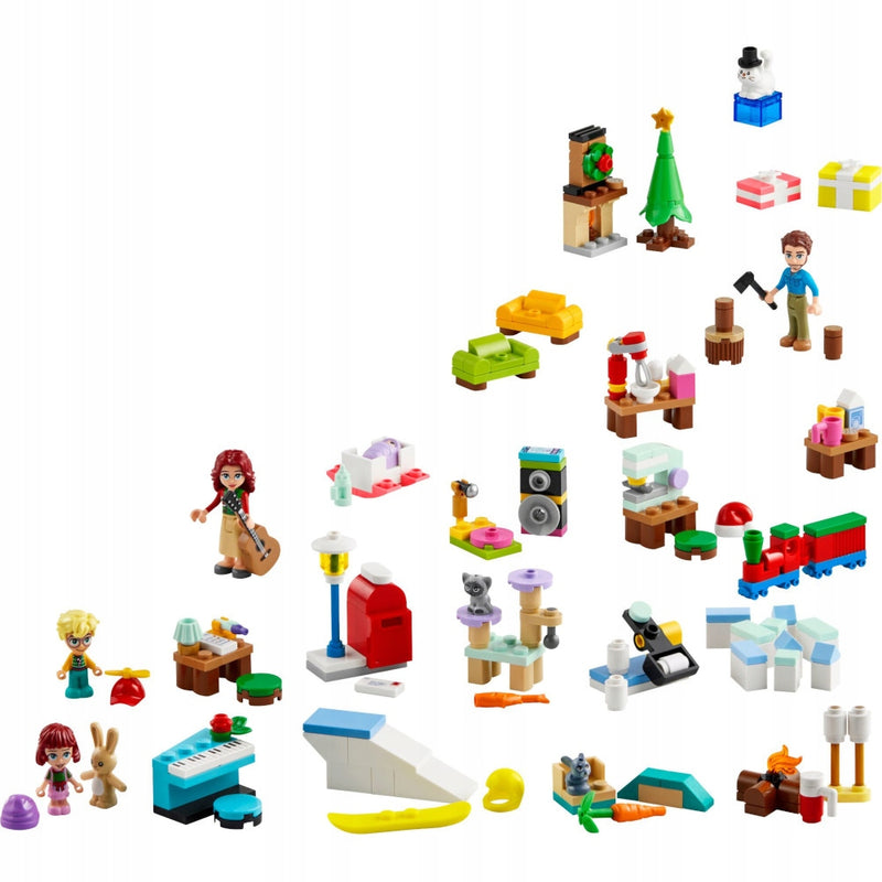 LEGO FRIENDS KALENDARZ ADWENTOWY 2024 42 - widok 3 opakowania szczegoly zabawka kolekcja