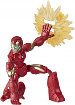 MARVEL AVENGERS BEND AND FLEX  IRON MAN - widok 2 opakowania szczegoly zabawka kolekcja