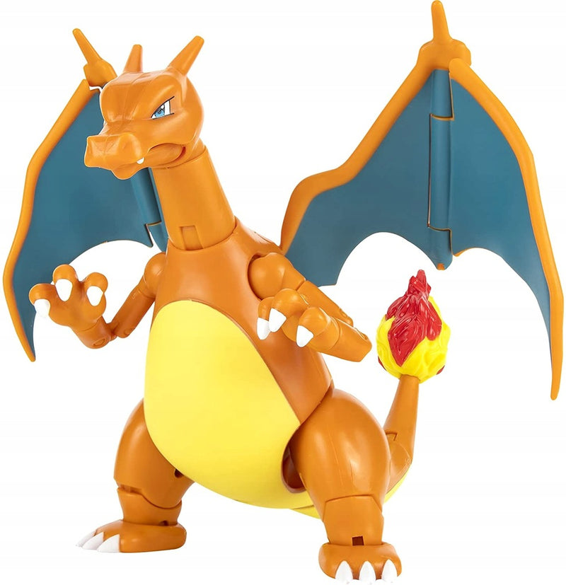POKEMON RUCHOMA  DELUXE CHARIZARD JAZWAR - widok 3 opakowania szczegoly zabawka kolekcja