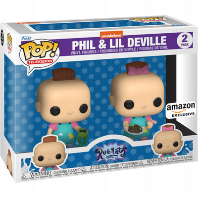 Zabawka FUNKO POP! TELEVISION RUGRATS PHIL & LIL DEVILLE - kolekcjonerska premium zabawki Aseo dla dzieci