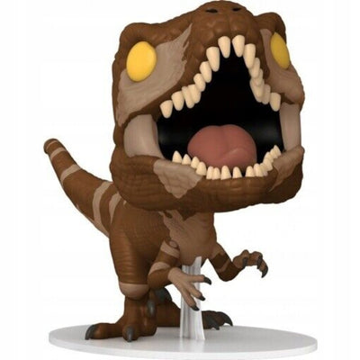 Funko POP Movies Jurassic Atrociraptor 1217 - tył pudełka - raptor hybrid Chris Pratt film