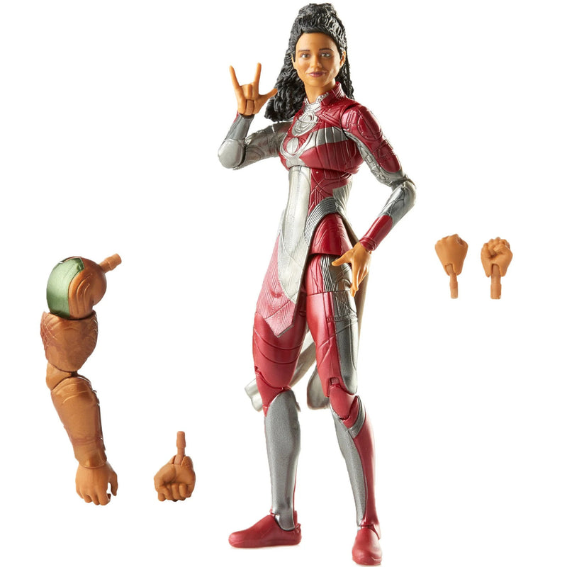 MARVEL LEGENDS SERIES ETERNALS RUCHOMA   - widok 4 opakowania Hasbro szczegoly kolekcja