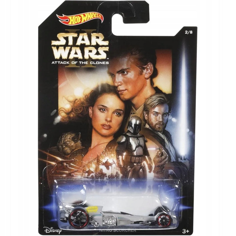 Zabawka HOT WHEELS STAR WARS II ATTACK OF THE CLONES ATAK  - kolekcjonerska premium zabawki Aseo dla dzieci
