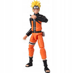 NARUTO SHIPPUDEN ANIME HEROES RUCHOMA  U - widok 5 Bandai opakowanie szczegoly collectible