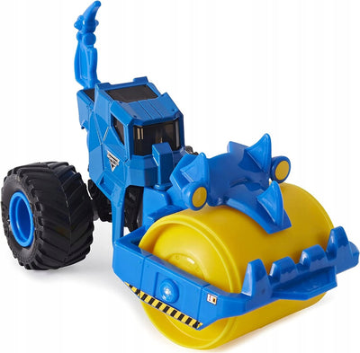 MONSTER JAM TRUCK 1:64 POJAZD BULDOŻER R - widok 2 opakowania szczegoly zabawka kolekcja