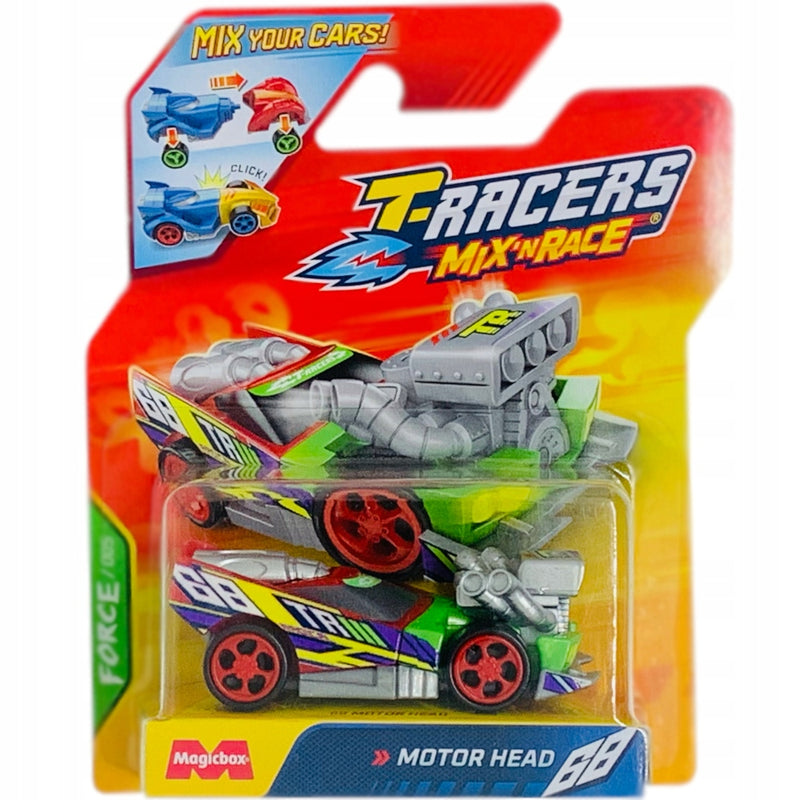 Zabawka T-RACERS 2.0 MIX 'N RACE MAGIC BOX FORCE 005 SAMOC - kolekcjonerska premium zabawki Aseo dla dzieci