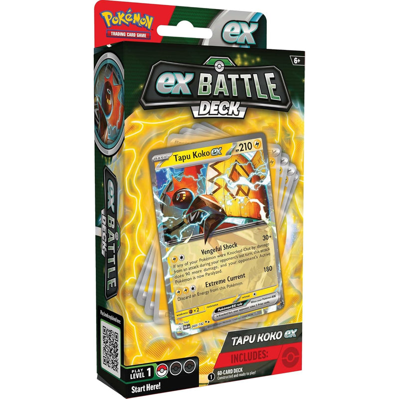 Zabawka POKEMON TCG TRADING CARD GAME EX BATTLE DECK TALIA - kolekcjonerska Pokemon TCG premium dla dzieci