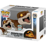 Figurka Funko POP Atrociraptor Ghost - Jurassic World Dominion - kolekcjonerski szary dinozaur raptor 2022