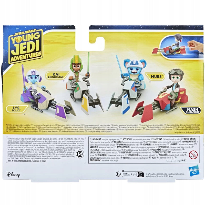 STAR WARS PRZYGODY MŁODYCH JEDI NASH DUR - widok 5 opakowania szczegoly zabawka kolekcja