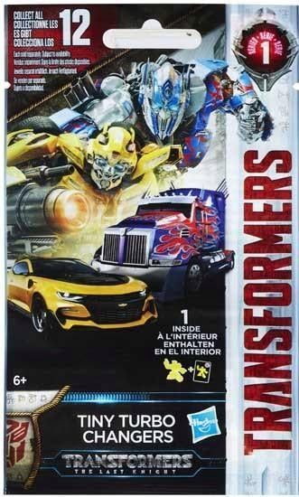 Zabawka TRANSFORMERS LAST KNIGHT SASZETKA NIESPODZIANKA - kolekcjonerska premium zabawki Aseo dla dzieci