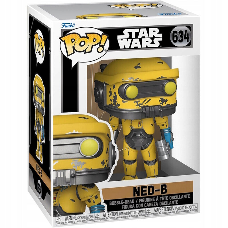 Figurka Funko POP Ned-B - Star Wars Obi-Wan Kenobi - kolekcjonerski droid Disney+ loader BD-1 podobny