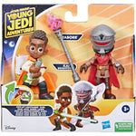 STAR WARS PRZYGODY MŁODYCH JEDI ZESTAW F - widok 2 opakowania szczegoly zabawka kolekcja
